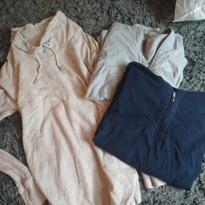 Maternity jacket and dresses